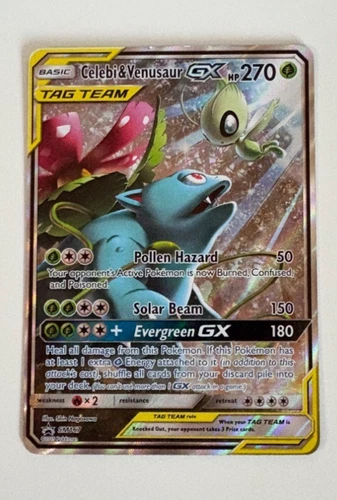 Celebi & Venusaur Tag Team GX SM167