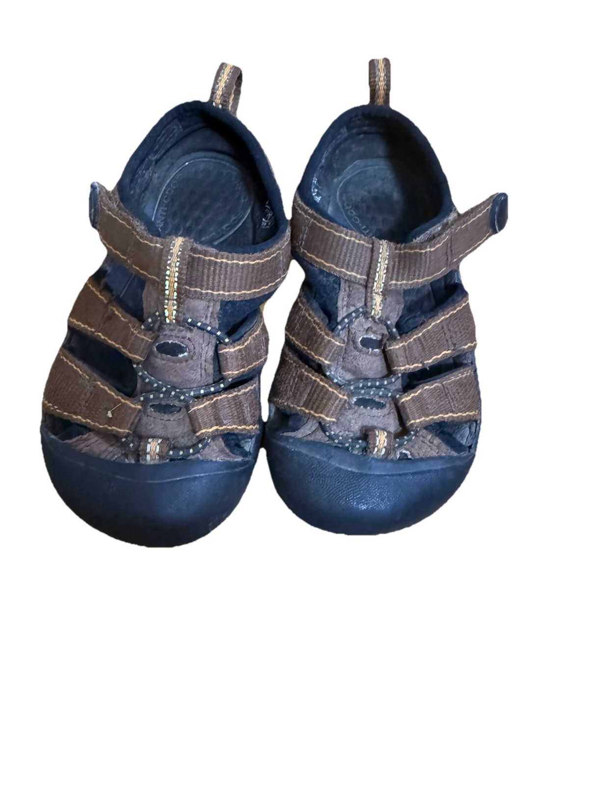 KEEN Sandali da pescatore scarpe da trekking impermeabili punta paraurti marrone ragazzo taglia 7