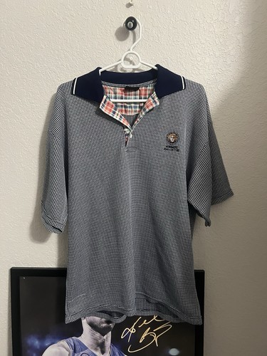 90s Versace Jeans Couture Men's Polo Shirt Size L 100cottom Short Sleeve