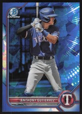 2022 Bowman Draft Sapphire Edition #BDC-110 Anthony Gutierrez