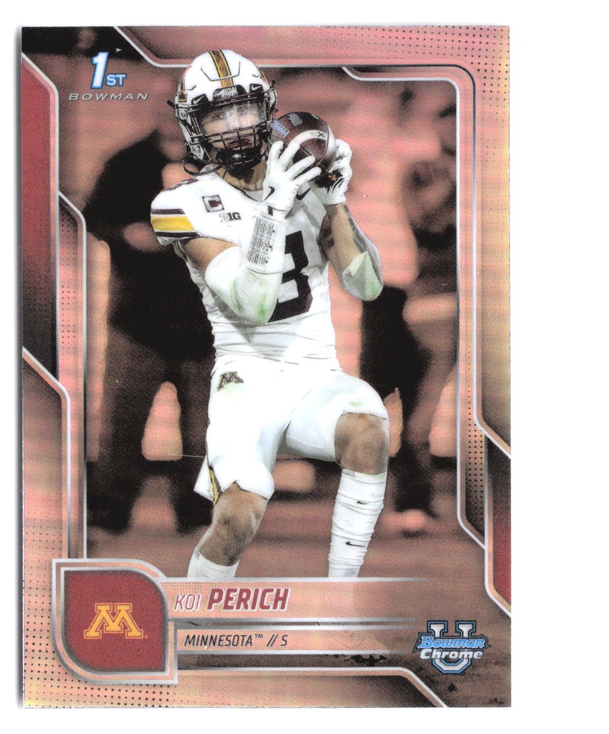 2025 Bowman University Chrome - Koi Perich #116 Refractor 1st RC