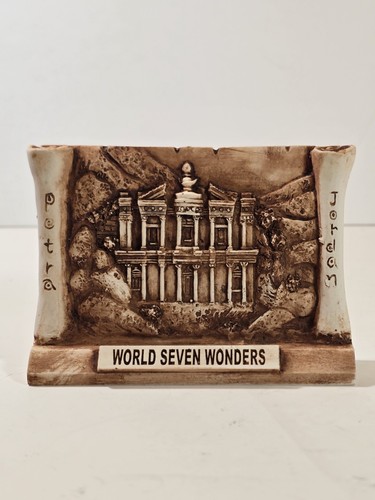 Petra, Jordan - Souvenir, Replica, Miniature, Figure, Landmark Resin Collectible
