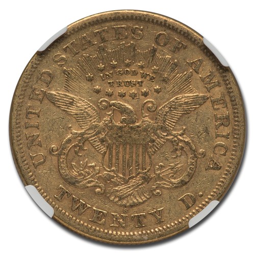 1870-S $20 Liberty Gold Double Eagle XF-40 NGC - Picture 3 of 3