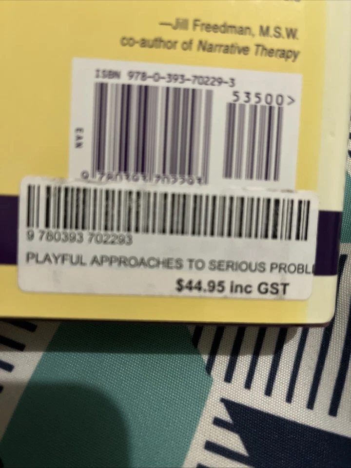 Playful Approaches to Serious Problems Narrative Therapy W Children and Families - Image 3 of 4