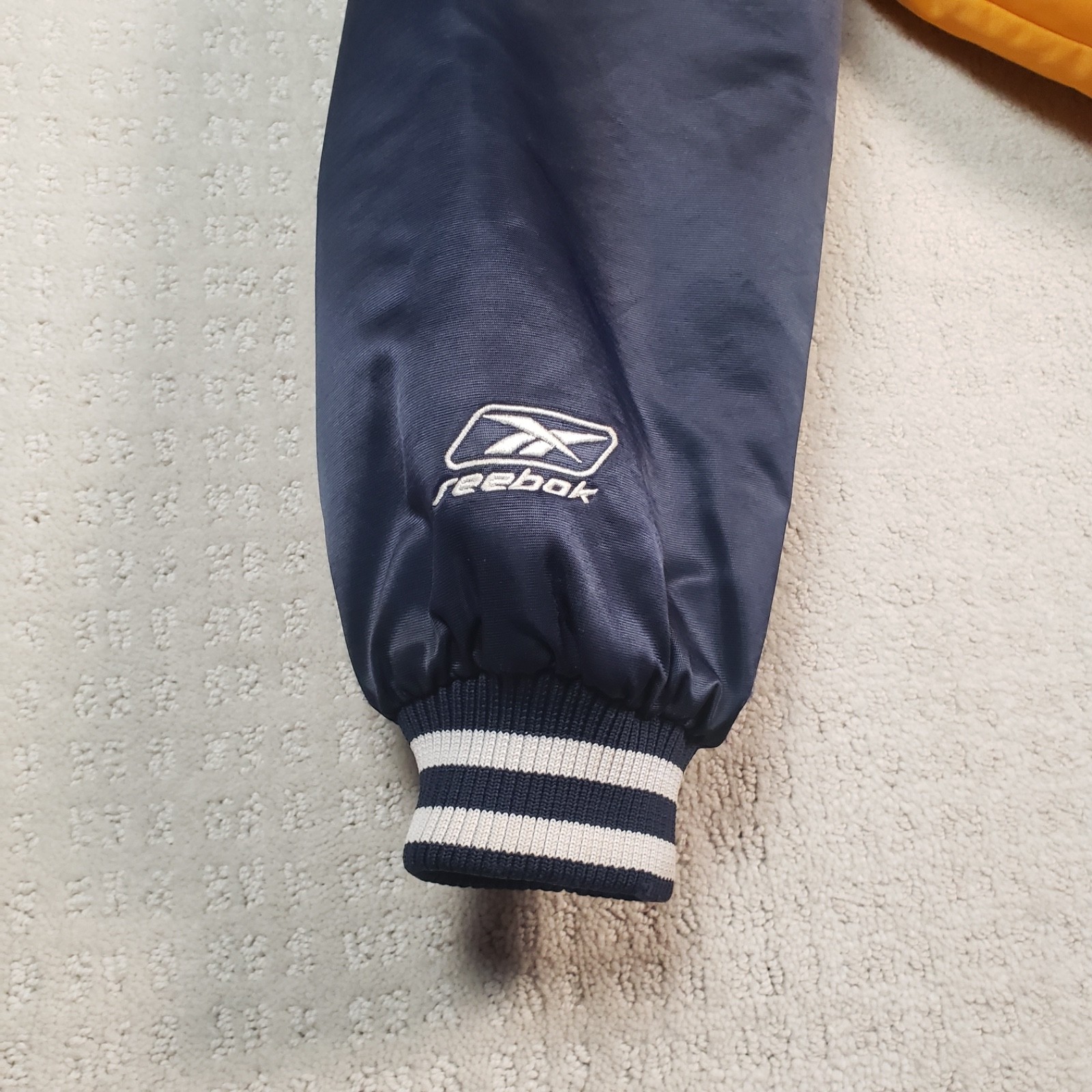 Vintage San Diego Chargers Jacket Mens Large Reebok Satin Letterman NFL Football thumbnail 9