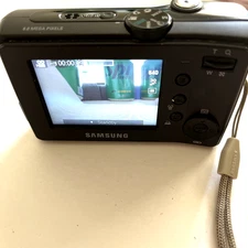 Samsung S630 6.0MP Digital Camera Black Tested Works