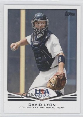 2011 Topps USA Baseball Team David Lyon #USA-12 0f7
