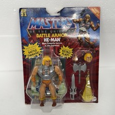 Masters Of The Universe Origins Deluxe Battle Armor He-Man Action Figure