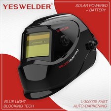 Solar Welder Helmet True Color Auto-Darkening Welding Helmet ARC TIG MIG Weld