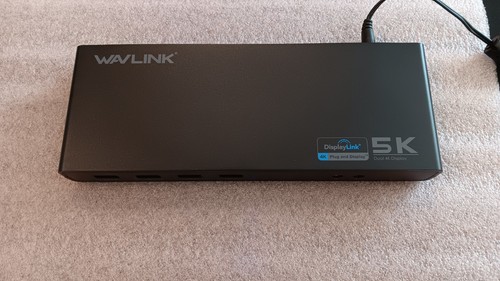 Wavlink WL-UG69DK1 USB-C Ultra 5K Universal Docking Station - 第 1/7 張圖片