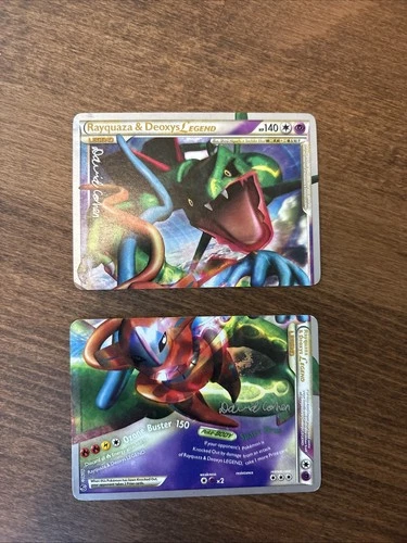 Rayquaza & Deoxys Legend 89/90 90/90 2011 Pokémon World Championships D Cohen MP