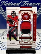 2025 National Treasures Mike Evans Holo Silver Franchise Treasures MEM/25🏴‍☠️🔥