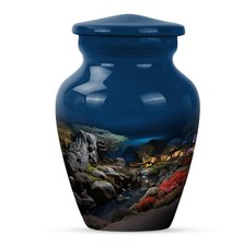 Garden Urn Ashes 3 Inch Container Female Adult Human Urn Burial Cremation