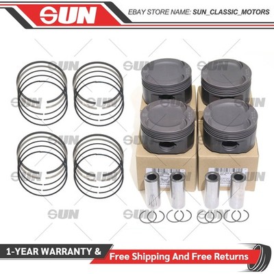 For VW 2.0 TFSI EA888 GEN4 Engine 4pcs Forged Pistons Rings Set STD 82.5mm 23mm