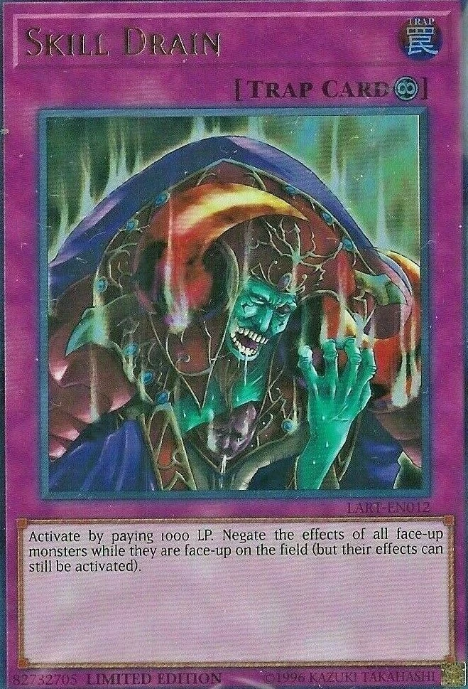 25+ Skill Drain Yu-Gi-Oh! TCG Ultra Rare Individual Collectible