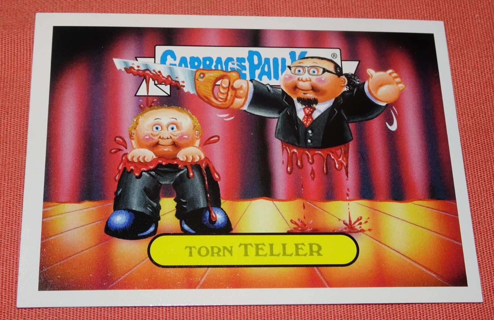 SET of 12 GARBAGE PAIL KIDS GPK REALITY TV SERIES STICKER 2016 complete B SERIES