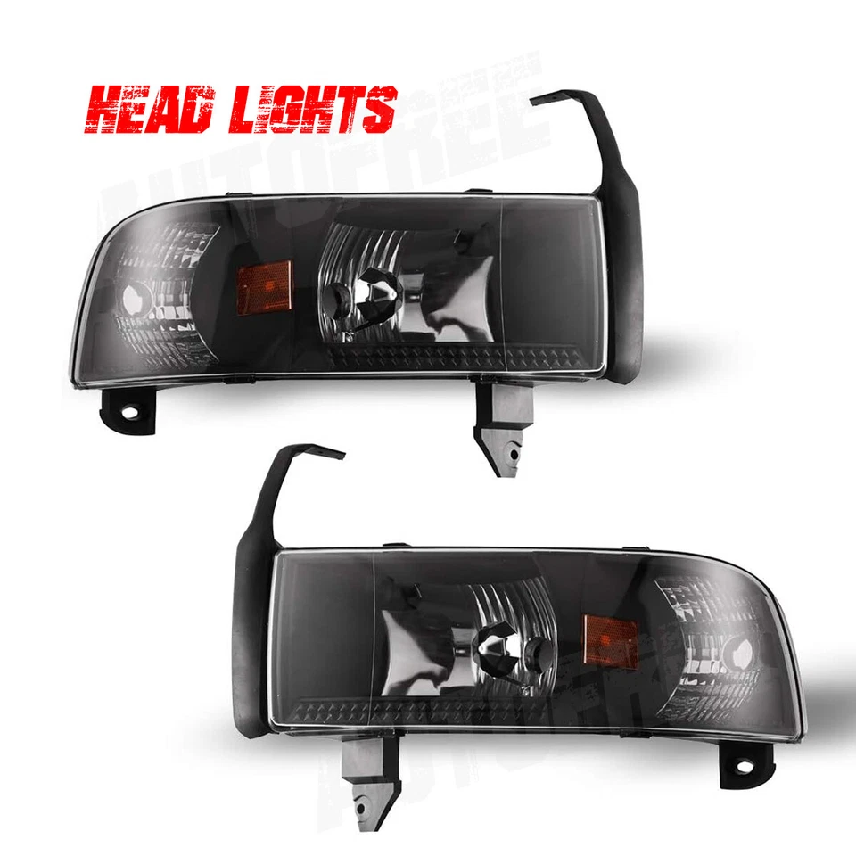 Faro LED + luces traseras + luces antiniebla para Dodge Ram 1500 2500 3500 L + R 1994-2002 Foto 3 de 4