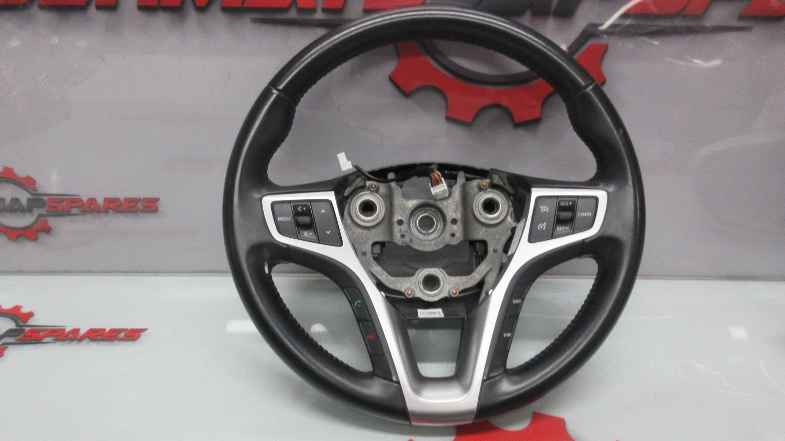 HYUNDAI I40 STEERING WHEEL LEATHER, NON LANE ASSIST SYSTEM, VF, 09/11