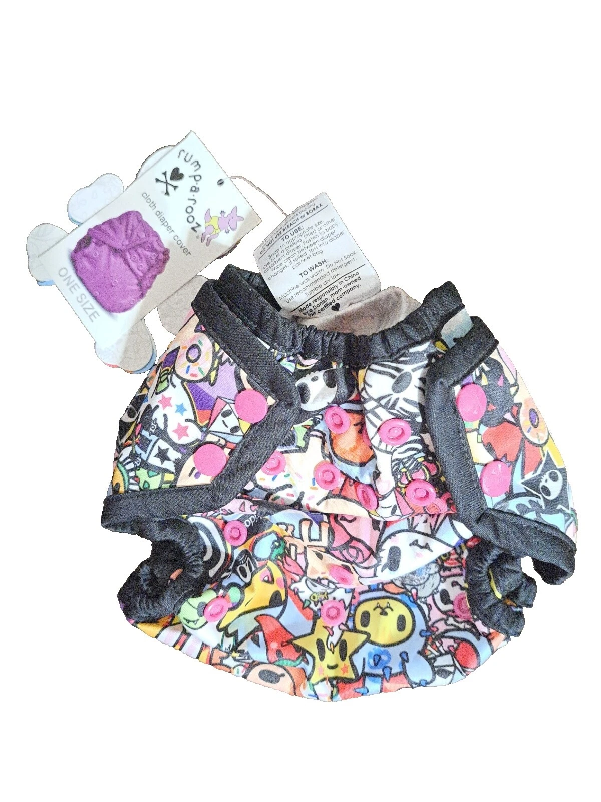 Rumparooz многоцветные детские тканевые подгузники