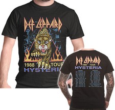 Official Def Leppard T Shirt Hysteria 88 Rock Album Tour Licensed New S to 2XL