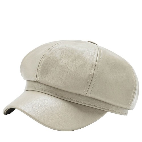 Anthropologie Faux Leather Bucket Hat Black Polyurethane  display picture 1