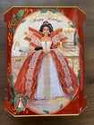 1997 RARE GREEN EYES Happy Holidays Special Edition Barbie Doll Mattel 17832 — photo 2