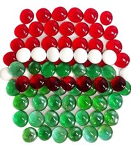 200 pieces Christmas Glass Gem Stones Vase Filler Gem Beads Table Scatter for...