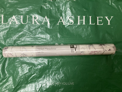 Laura Ashley Tapete Wild Meadow Pale Iris kleben Sie die Wand, KOSTENLOSER VERSAND
