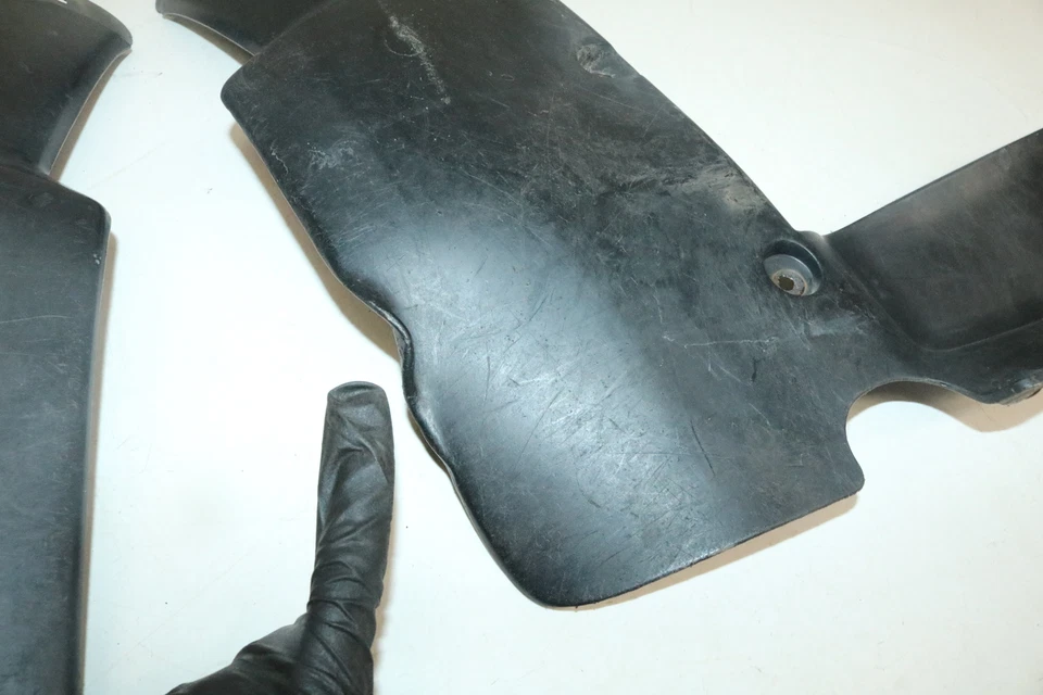 1995 Yamaha Kodiak 400 Yfm400fw 4x4 Rear Back Lower Left Right Mud Flaps Fenders - Изображение 2 из 4