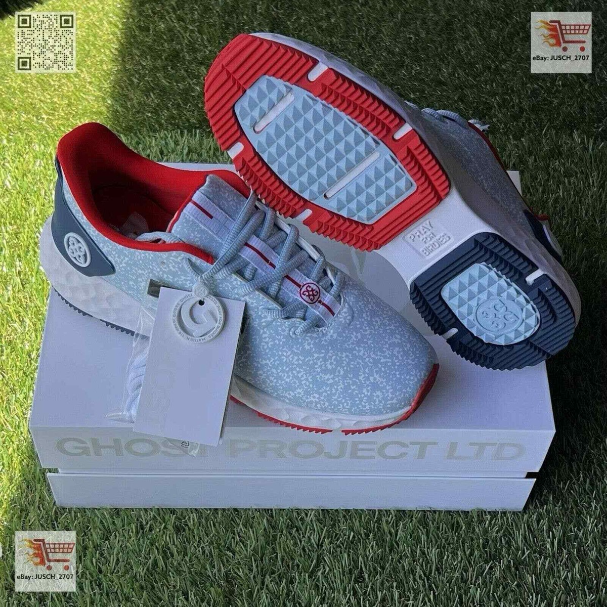 G/FORE GFORE MG4+ Ghost Golf Shoe Sneaker ⛳️ LADIES 7  display picture 1