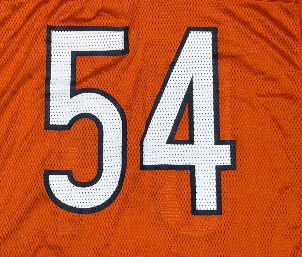 Camiseta de fútbol americano Reebok On Field NFL Chicago Bears de colección #54 Brian Urlacher talla M Foto 2 de 4