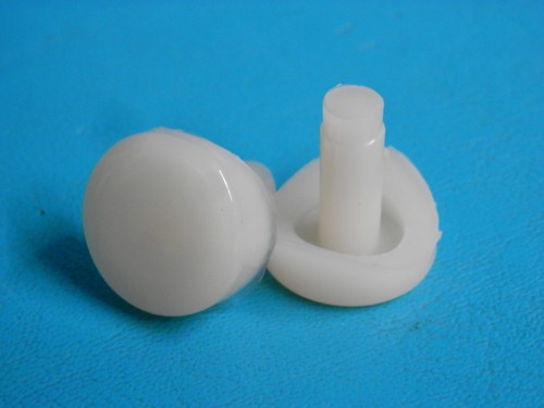 16 New 3/4" Coved Stem Natural Bumper Glide Patio Outdoor Chair 1/4" Hole 728 - Picture 4 of 6