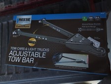 Nib - Reese Towpower Adjustable 26-41 Tow Bar 5000lb 2 Coupler 7014233 Nib - Reese Towpower Adjustable 26-41 Tow Bar 5000lb 2 Coupler 7014233
