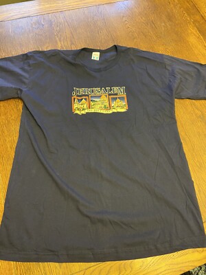 Jerusalem The Holy Land Shirt Sz XXL