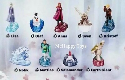 Disney Frozen McDonald's Happy Meal Toys 2019 Choose Your Toy FAST  SHIP