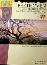 Beethoven Six Selected Sonatas with CD