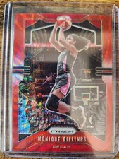 2020 Panini Prizm WNBA Monique Billings Ruby Wave Prizm #79 Atlanta Dream