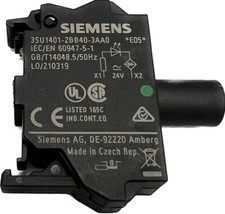 1x Siemens LED Module 3SU1401-2BB40-3AA0