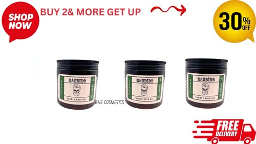 Bandido Hair Gel Strong Hold Styling Gel Shine Crazy Pearl N: 4 (1PC X 500ml ) - Picture 3 of 5