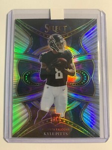 Kyle Pitts 2021 Panini Select Phenomenon Silver Prizm Rookie RC #PHE-21 Falcons