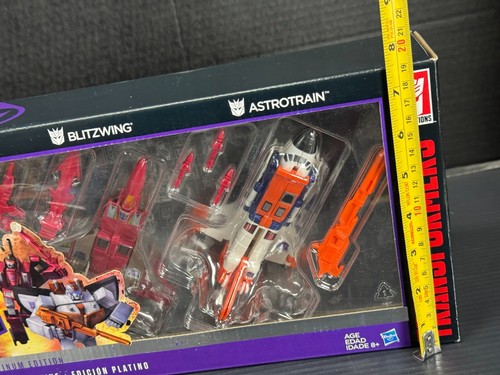 Transformers Platinum Edition Blitzwing And Astrotrain New Sealed - Picture 11 of 11
