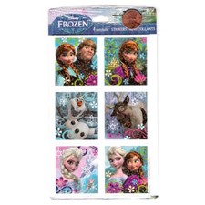 Disney Frozen 24 Stickers 4 sheets Per Package Party Favors Birthday Supplies