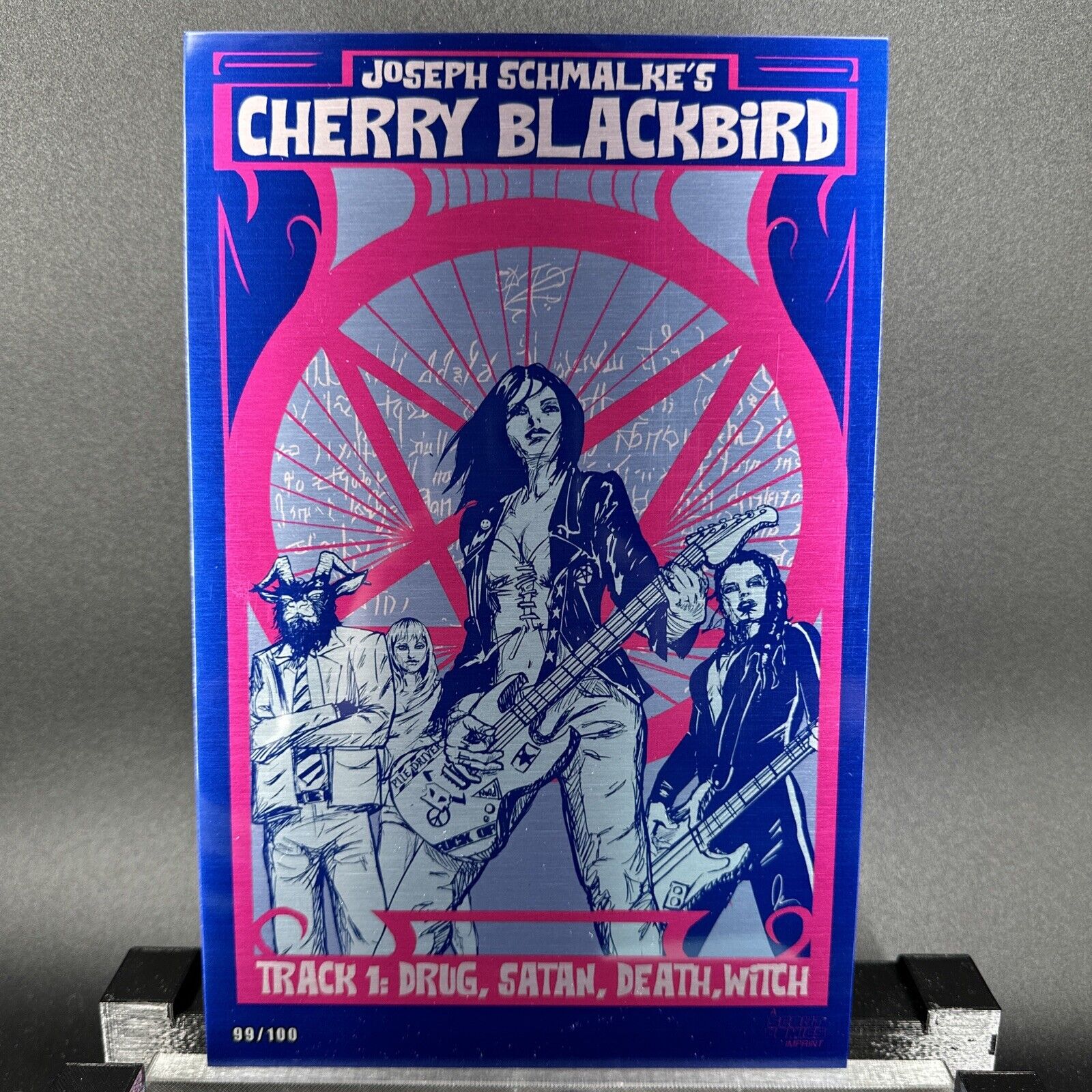 Cherry Blackbird #1 Scout Comics 2021 Rare METAL 99/100 Joseph Schmalke’s 💫