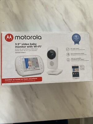 Motorola 3.5'' Video Baby Monitor with Wi-Fi