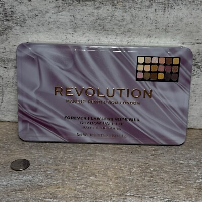 Makeup Revolution Beauty Forever Flawless Eyeshadow Palette NUDE SILK 0.03oz New