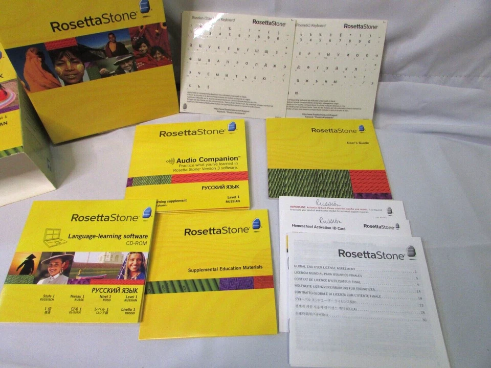 Rosetta Stone Russian Lessons Level 1 & 2 for Home School No Headphones - Image 4 of 4