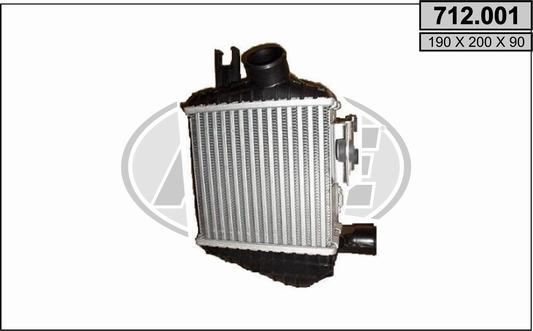 Intercooler Tucson 2.0 CRDi améliore le refroidissement turbo Kia Sportage II