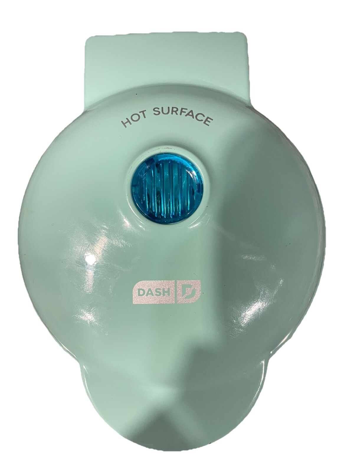 Blue Dash Mini Waffle Maker DMW001AQ for Quick Breakfasts-image