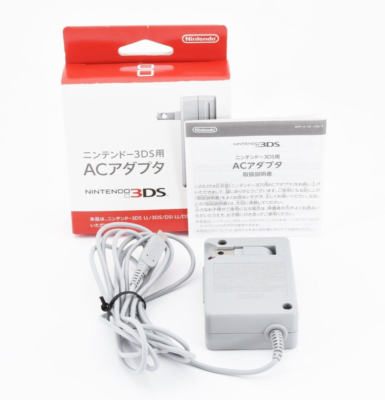 Nintendo 3DS XL LL Console Mint Blue w/Box Adapter SD Card Tested