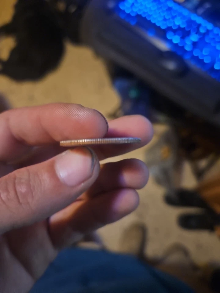 1776-1976 kennedy half dollar with error missing half of the E And R In LIBERTY. - Image 2 of 4